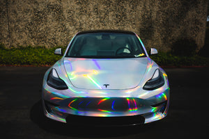 holographic Chrome Silver